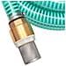 Tubo Di Aspirazione Con Connettori In Ottone 3 M 25 Mm Verde - Foto miniatura 4