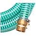 Tubo Di Aspirazione Con Connettori In Ottone 3 M 25 Mm Verde - Foto miniatura 5