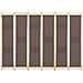 Divisorio A 6 Pannelli Marrone 240x170x4 Cm In Tessuto - Foto miniatura 2