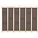 Divisorio A 6 Pannelli Marrone 240x170x4 Cm In Tessuto - Foto miniatura 12
