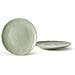 Salvia Set 4 Pezzi Piatti In Stoneware, Ceramica, Menta, 25x25x2.5 Cm - Foto miniatura 1