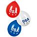 6 Palloncini Usa 25 Cm - Foto miniatura 1