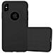 Custodia Compatibile Con Apple Iphone Xs Max In Candy Nero - Coperchio Protettivo In Silicone Tpu Flessibile - Foto miniatura 5