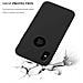 Custodia Compatibile Con Apple Iphone Xs Max In Candy Nero - Coperchio Protettivo In Silicone Tpu Flessibile - Foto miniatura 9