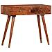 Tavolo Consolle 90x35x76 Cm Legno Massello D'acacia - Foto miniatura 3