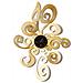 Orologio a muro Noemi big 0OR3188C133 colore oro - Foto miniatura 1