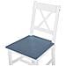 Set Da Pranzo In Legno Bianco / Grigio 4 Posti 120 X 75 Cm Moana - Foto miniatura 9
