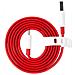 Oneplus 5481100047 Cavo Usb Tipo C Warp Charge Type-c 100cm Bianco Rosso - Foto miniatura 6