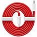 Oneplus 5481100047 Cavo Usb Tipo C Warp Charge Type-c 100cm Bianco Rosso - Foto miniatura 1