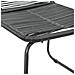 Set Da Pranzo Da Giardino 5 Pz In Rattan Pvc Nero E Marrone - Foto miniatura 6
