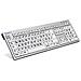 Tastiera USB LKB-LPRNTBW-AJPU-DE  (Layout Tedesco) Colore Multicolore - Foto miniatura 1