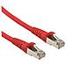 CAT. 6a S / FTP, RJ-45, RJ-45, Maschio / maschio, Cat6a, S / FTP (S-STP), Rosso - Foto miniatura 1