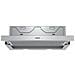 Cappa Telescopica 60cm 389m³/h Argento Metallizzato - Li64mb521 - Foto miniatura 1