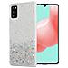 Custodia Compatibile Con Samsung Galaxy A41 In Trasparente Con Glitter - Coperchio Protettivo In Silicone Tpu Flessibile Con Glitter Scintillanti - Foto miniatura 1