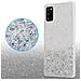 Custodia Compatibile Con Samsung Galaxy A41 In Trasparente Con Glitter - Coperchio Protettivo In Silicone Tpu Flessibile Con Glitter Scintillanti - Foto miniatura 4