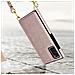 Cover Tracolla Samsung Galaxy S20 Fe Multifunzione Portafoglio Rose Gold - Foto miniatura 2