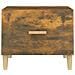 Tavolino Da Salotto Rovere Fumo 50x50x40 Cm Legno Multistrato - Foto miniatura 5