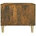 Tavolino Da Salotto Rovere Fumo 50x50x40 Cm Legno Multistrato - Foto miniatura 7