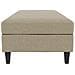 Hartford Pouf In Lino Cappuccino - Foto miniatura 8