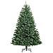 Albero Di Natale Artificiale Incernierato Con Base Verde 210 Cm - Foto miniatura 2