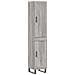 Credenza Grigio Sonoma 34,5x34x180 Cm In Legno Multistrato - Foto miniatura 2