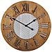 Orologio Da Parete Legno Scuro Ø 60 Cm Cuilco - Foto miniatura 4