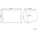 Cuscino Decorativo Douris 30 X 60 Cm Trama Gingham Beige Chiaro - Foto miniatura 3