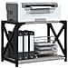 Supporto Stampante 2 Piani Grigio Sonoma 44x26x31,5 Multistrato - Foto miniatura 3