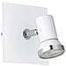 Spot Moderno Tamara 1 In Acciaio Bianco 1 Luce Gu10 3w Ip44 - Foto miniatura 1