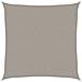 Vela Parasole 160 G /m Quadrata Grigio Chiaro 3x3 M In Hdpe - Foto miniatura 1