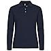 Stretch Premium Polo L /s Women Blu Scuro Xxl - Foto miniatura 1