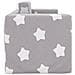 Divano Letto Bambini a 2 Posti Grigio Chiaro con Stelle Peluche - Foto miniatura 4