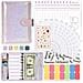 Quaderno A 6 Stelle Con Raccoglitore Ad Anelli, Fogli Di Bilancio E Pochette Con Cerniera Purple - Foto miniatura 1