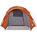 Tenda Familiare Cabina 6 Persone Grigia Arancione Impermeabile - Foto miniatura 5