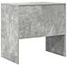 Scrivania in cemento grigio 80x50x76 cm legno ingegnerizzato - Foto miniatura 6