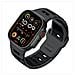 Elegante Cinturino In Silicone Per Apple Watch 42/44/45/46/49mm Black - Foto miniatura 2