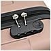 Set di Valigie 3 pcs Bagaglio Rigido Rosa Oro 20” 24” 28” ABS - Foto miniatura 8