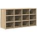 Scarpiera rovere sonoma 103 x 30 x 51 cm Legno multistrato - Foto miniatura 1