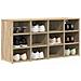 Scarpiera rovere sonoma 103 x 30 x 51 cm Legno multistrato - Foto miniatura 3