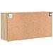Scarpiera rovere sonoma 103 x 30 x 51 cm Legno multistrato - Foto miniatura 7