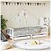 Giroletto Bambini con Cassetti Bianco 90x190 cm Massello Pino - Foto miniatura 2