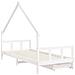 Giroletto Bambini con Cassetti Bianco 90x190 cm Massello Pino - Foto miniatura 7