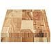 Mensole da Parete 3 pz 80x20x4 cm Legno Acacia Rifinito a Olio - Foto miniatura 5