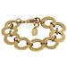 Bracciale A Cerchio Con Maglie A Catena In Oro - Foto miniatura 1
