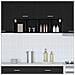 Armadio pensile Riga Rovere Nero 30 x 29,5 x 100 cm - Foto miniatura 4