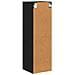 Armadio pensile Riga Rovere Nero 30 x 29,5 x 100 cm - Foto miniatura 7