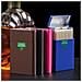 Custodia Slim Per Sigarette Con Apertura A Scatto, Materiale Pvc, Confezione Da 2 - Contiene 20 Sigarette Slim White - Foto miniatura 4