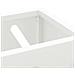 Supporto per Ombrellone Bianco 28 x 12 x 41 cm Acciaio - Foto miniatura 5