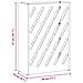 Supporto per Ombrellone Bianco 28 x 12 x 41 cm Acciaio - Foto miniatura 9