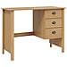 Scrivania con Cassetti Marrone miele 100 x 45 x 74 cm - Foto miniatura 1